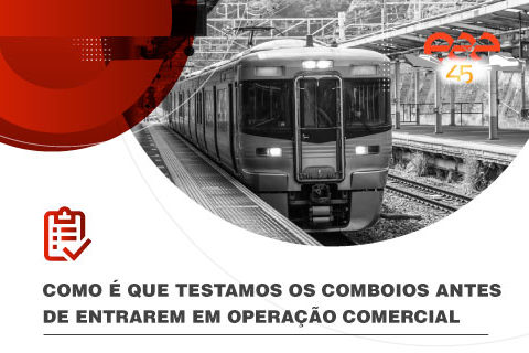 testes nos comboios