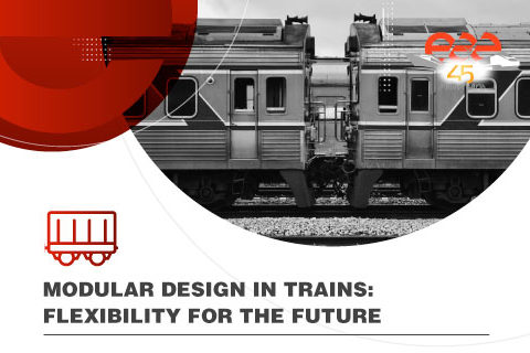 Modular design in trains