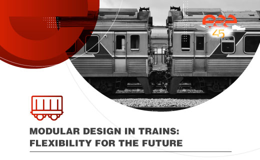 Modular design in trains