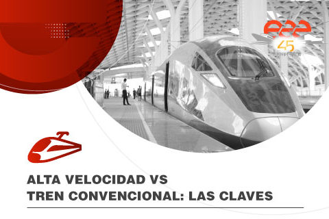 diferencias tren alta velocidad y convencional