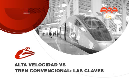 diferencias tren alta velocidad y convencional